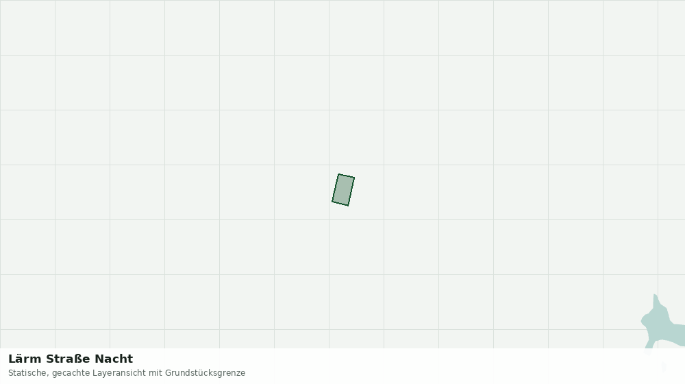 Statische Kartenansicht: Lärm Straße Nacht