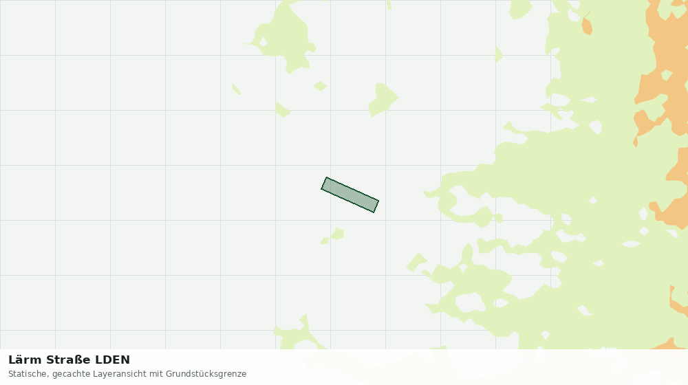 Statische Kartenansicht: Lärm Straße LDEN