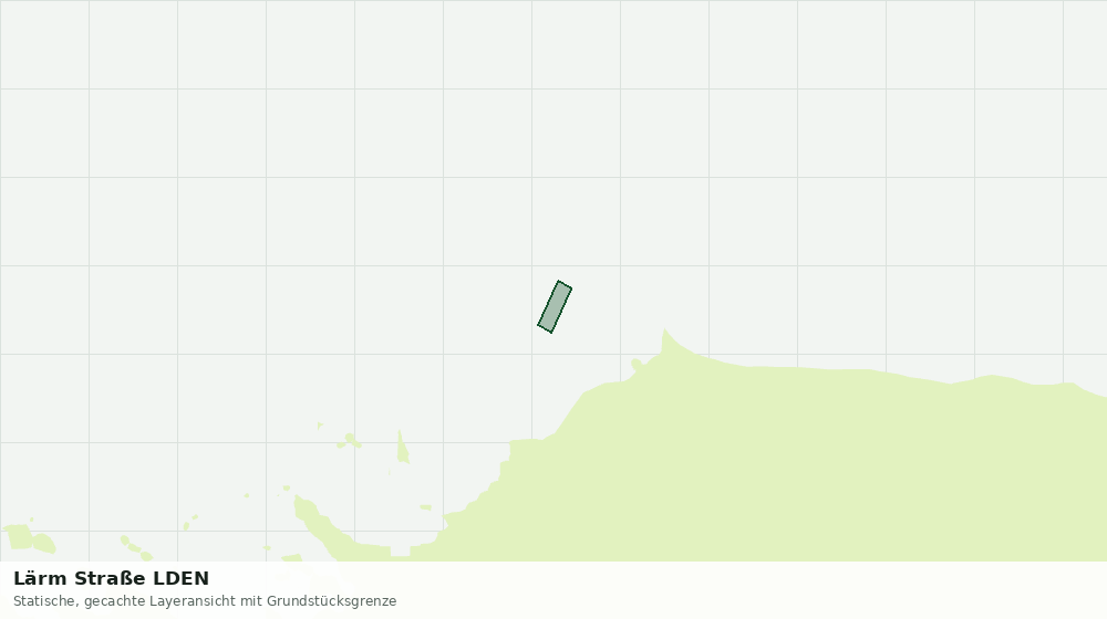 Statische Kartenansicht: Lärm Straße LDEN