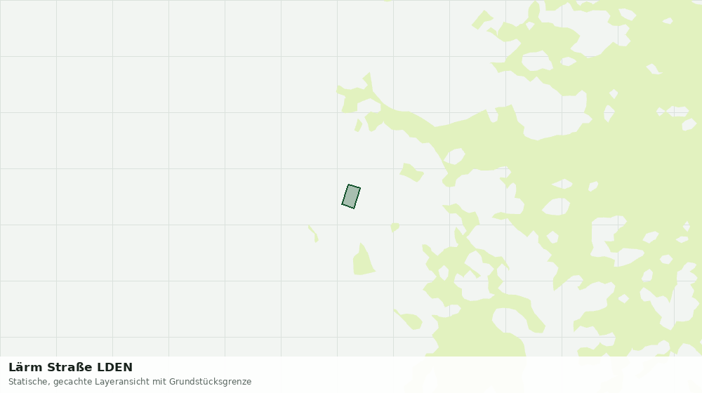 Statische Kartenansicht: Lärm Straße LDEN