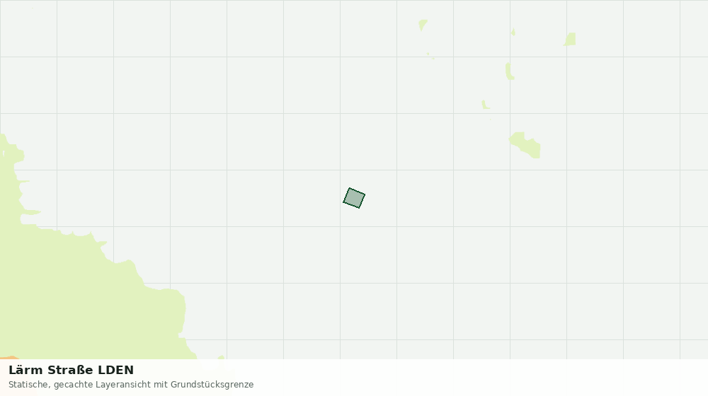 Statische Kartenansicht: Lärm Straße LDEN