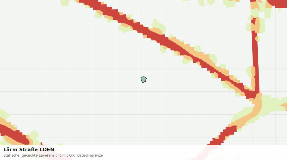 Statische Kartenansicht: Lärm Straße LDEN
