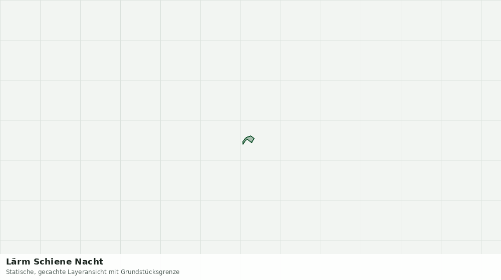 Statische Kartenansicht: Lärm Schiene Nacht