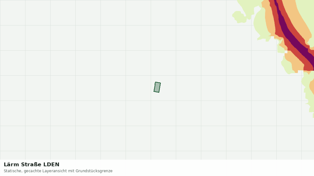 Statische Kartenansicht: Lärm Straße LDEN