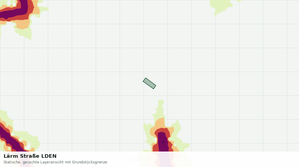 Statische Kartenansicht: Lärm Straße LDEN