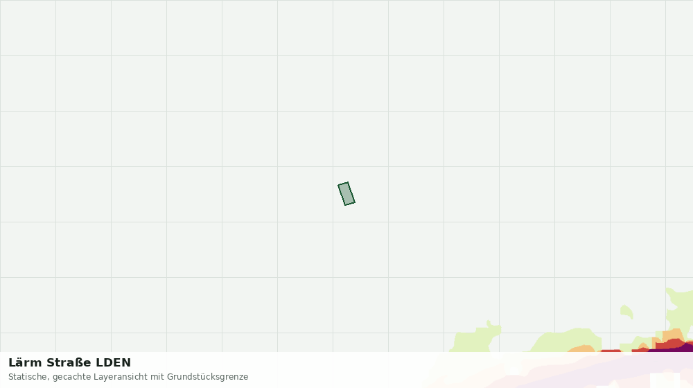 Statische Kartenansicht: Lärm Straße LDEN