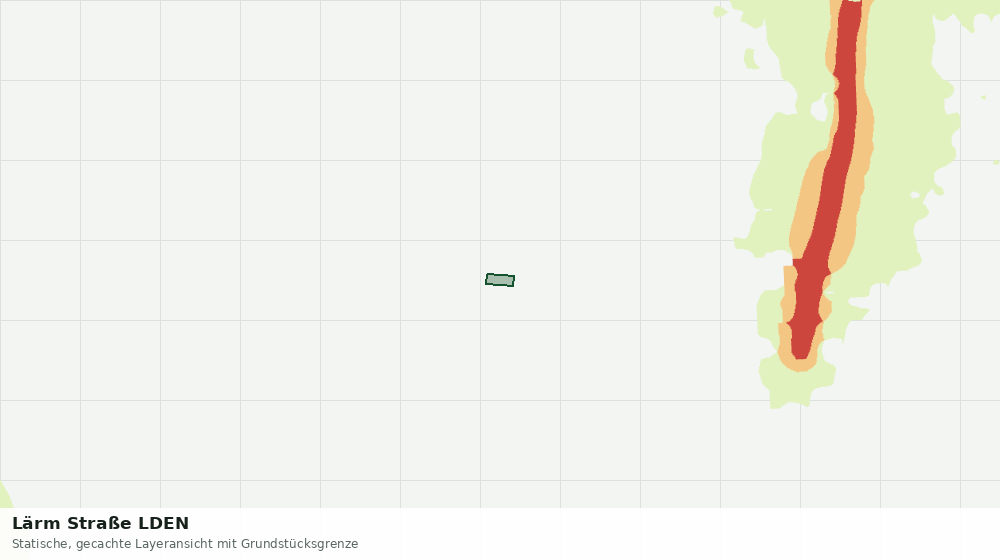 Statische Kartenansicht: Lärm Straße LDEN