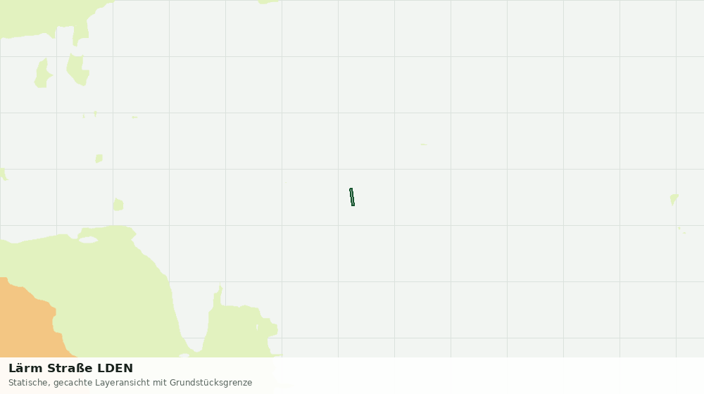 Statische Kartenansicht: Lärm Straße LDEN