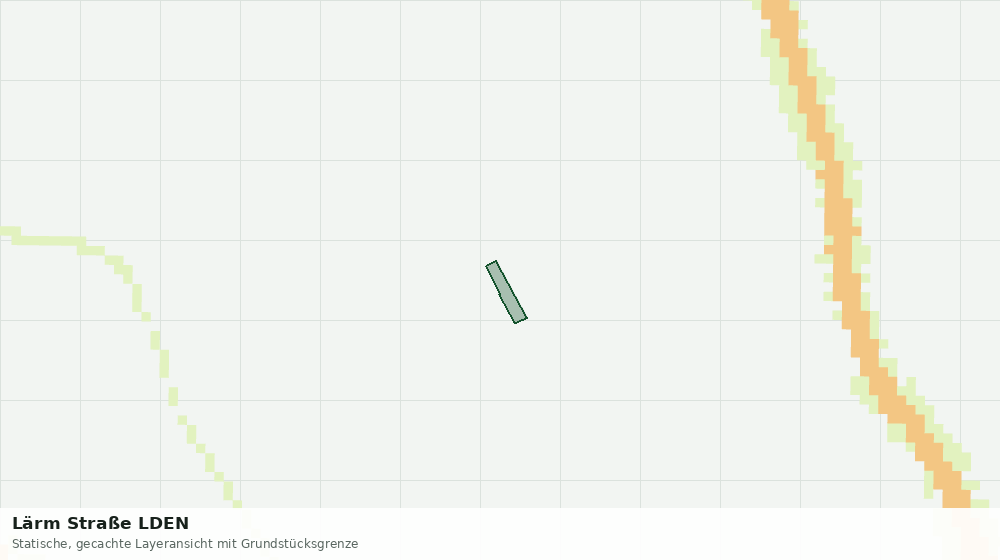 Statische Kartenansicht: Lärm Straße LDEN