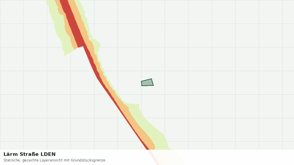 Statische Kartenansicht: Lärm Straße LDEN