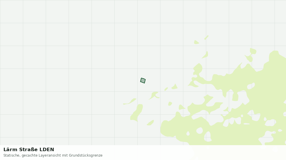 Statische Kartenansicht: Lärm Straße LDEN