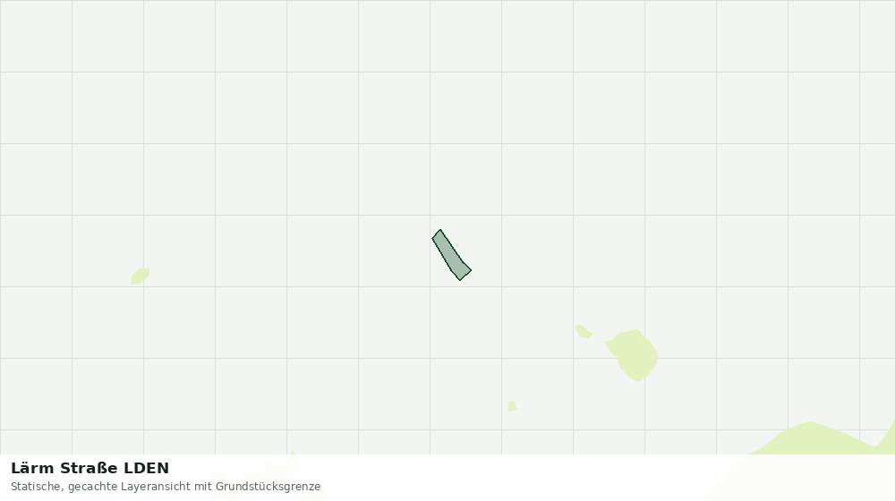 Statische Kartenansicht: Lärm Straße LDEN
