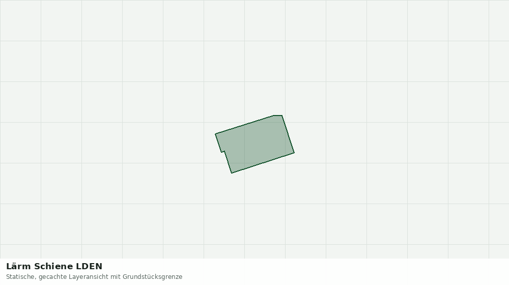 Statische Kartenansicht: Lärm Schiene LDEN