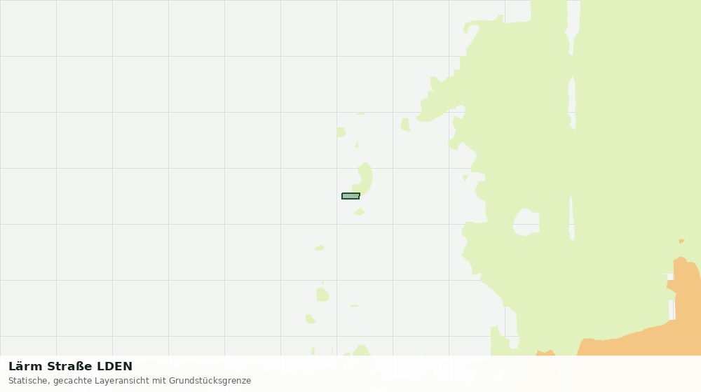 Statische Kartenansicht: Lärm Straße LDEN