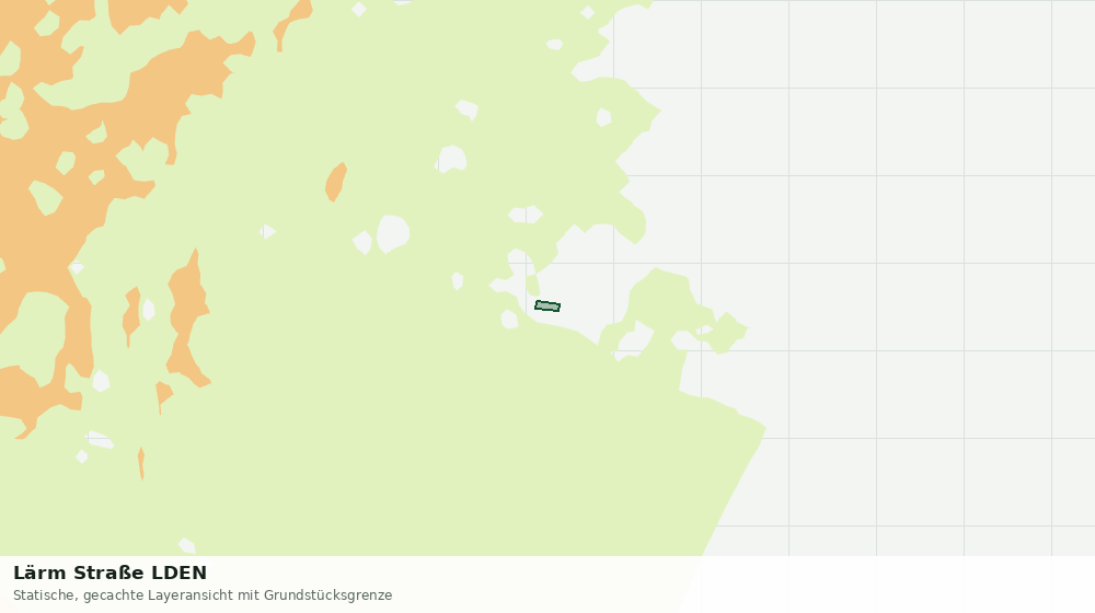 Statische Kartenansicht: Lärm Straße LDEN