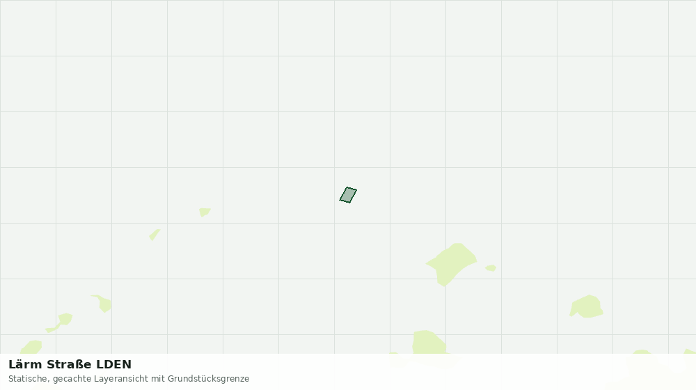 Statische Kartenansicht: Lärm Straße LDEN