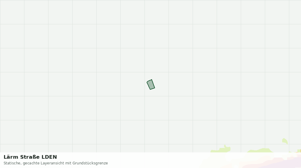 Statische Kartenansicht: Lärm Straße LDEN