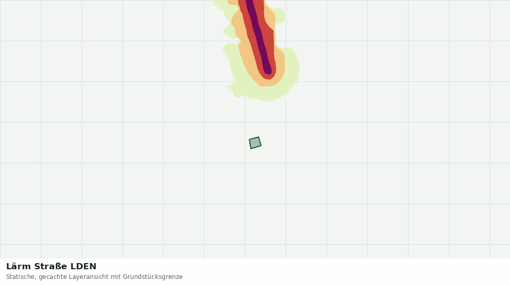 Statische Kartenansicht: Lärm Straße LDEN