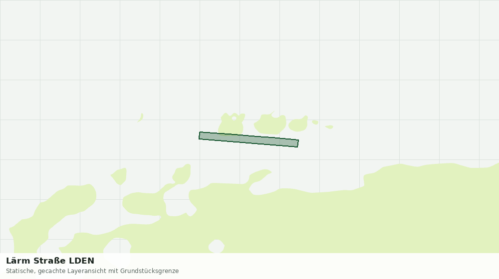 Statische Kartenansicht: Lärm Straße LDEN