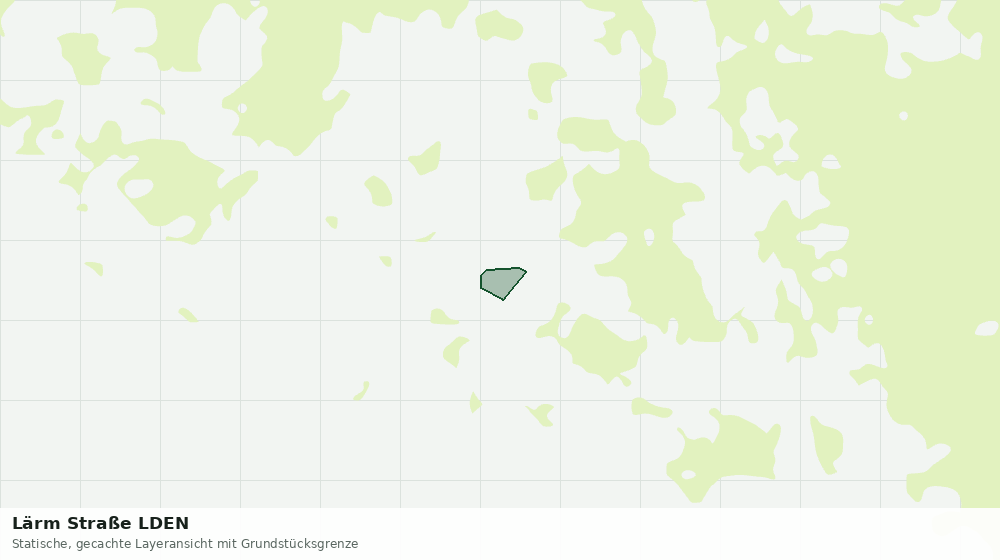 Statische Kartenansicht: Lärm Straße LDEN
