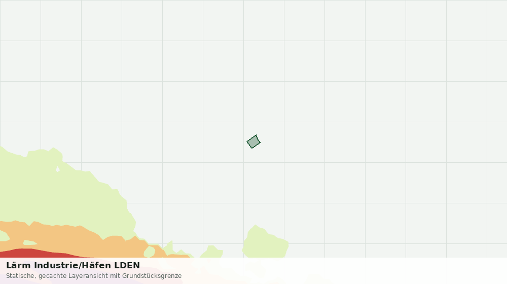 Statische Kartenansicht: Lärm Industrie/Häfen LDEN