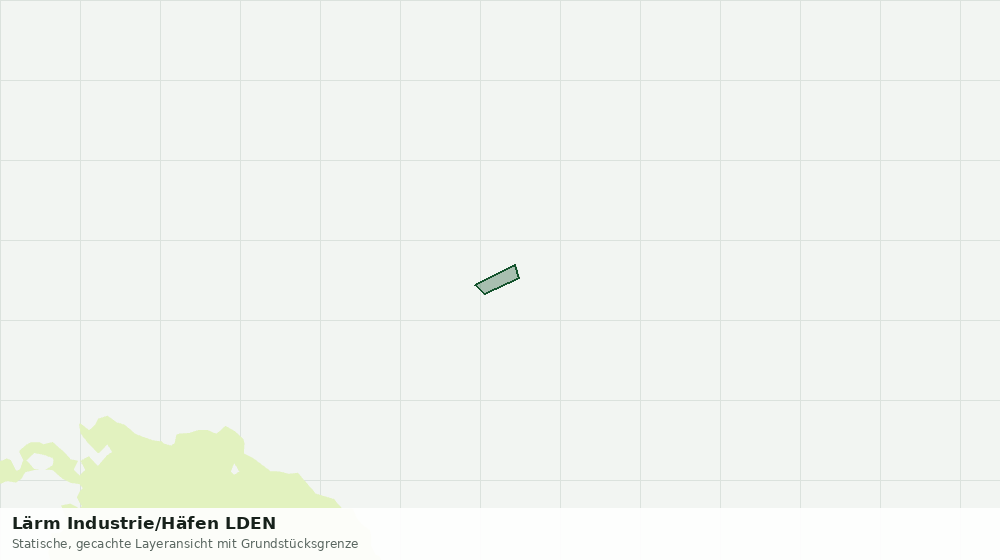 Statische Kartenansicht: Lärm Industrie/Häfen LDEN