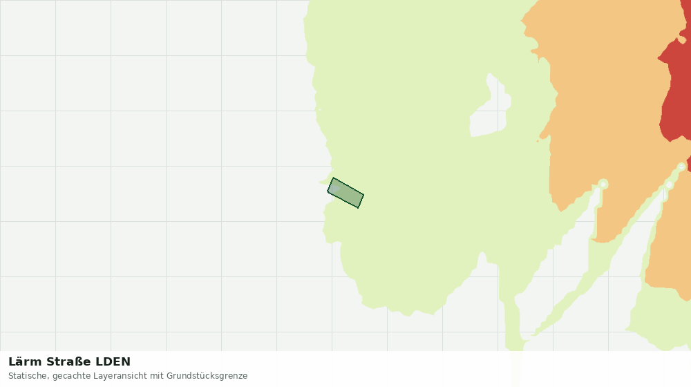Statische Kartenansicht: Lärm Straße LDEN