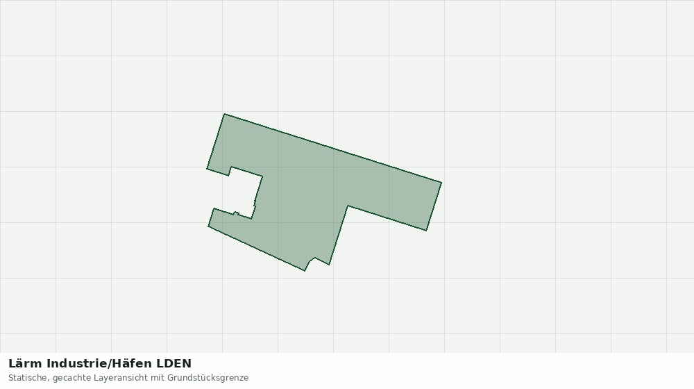 Statische Kartenansicht: Lärm Industrie/Häfen LDEN
