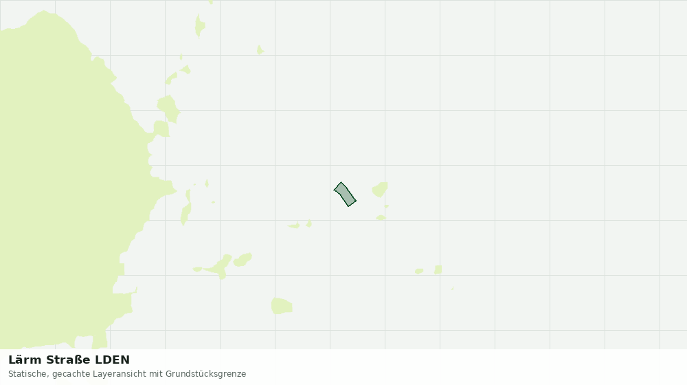Statische Kartenansicht: Lärm Straße LDEN