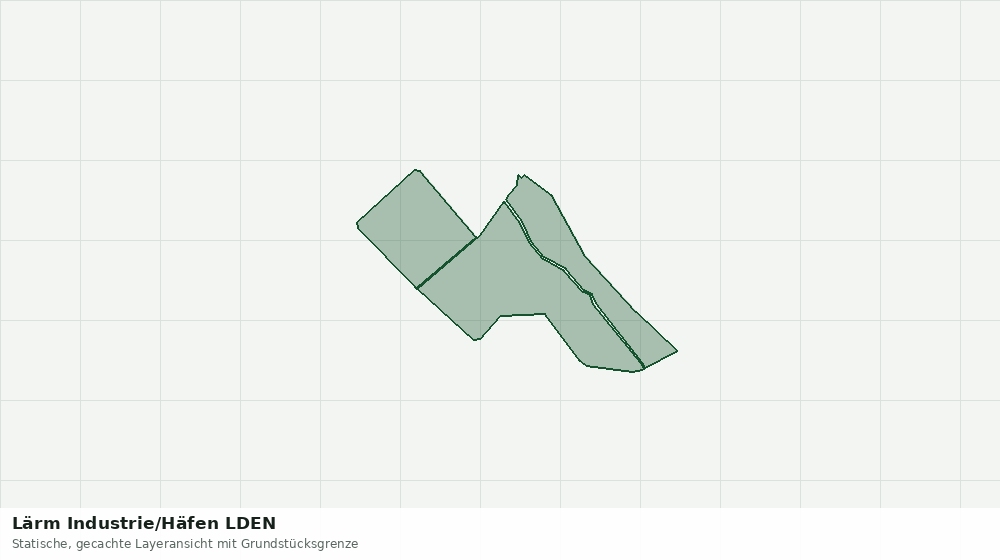 Statische Kartenansicht: Lärm Industrie/Häfen LDEN