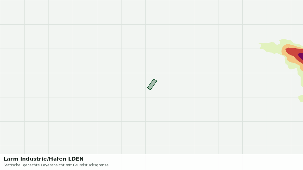 Statische Kartenansicht: Lärm Industrie/Häfen LDEN