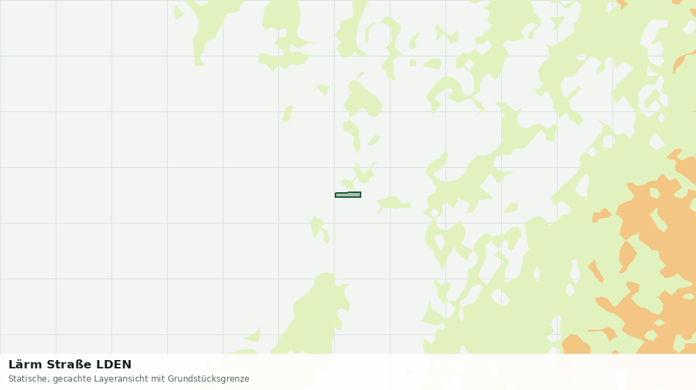 Statische Kartenansicht: Lärm Straße LDEN