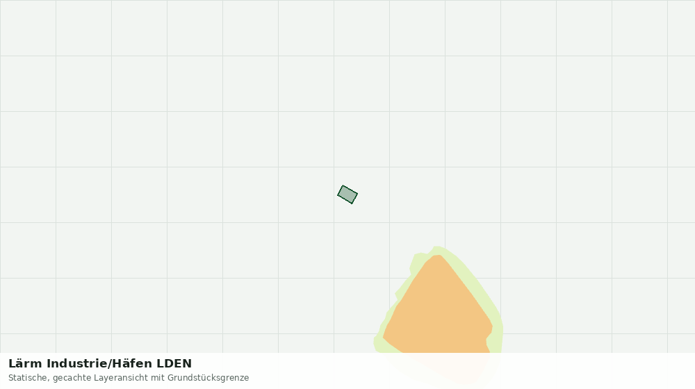 Statische Kartenansicht: Lärm Industrie/Häfen LDEN