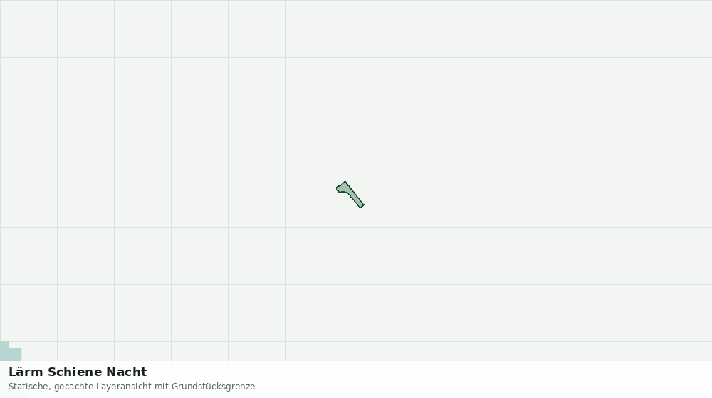 Statische Kartenansicht: Lärm Schiene Nacht