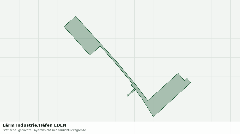Statische Kartenansicht: Lärm Industrie/Häfen LDEN