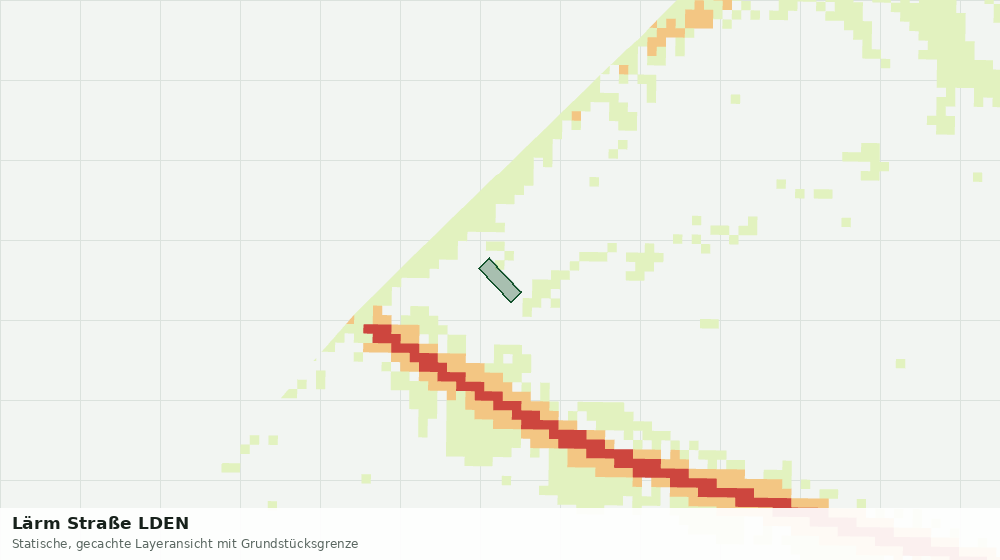 Statische Kartenansicht: Lärm Straße LDEN