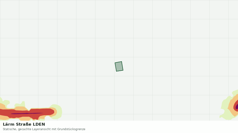 Statische Kartenansicht: Lärm Straße LDEN