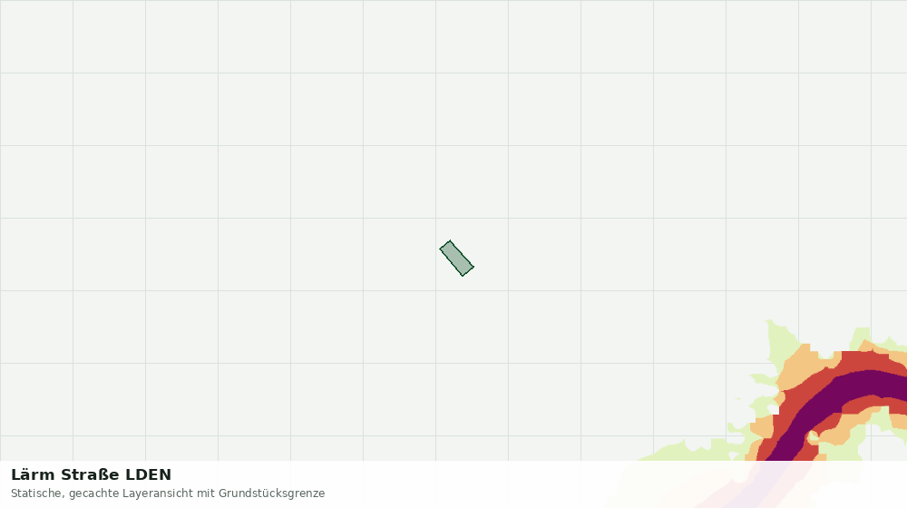 Statische Kartenansicht: Lärm Straße LDEN