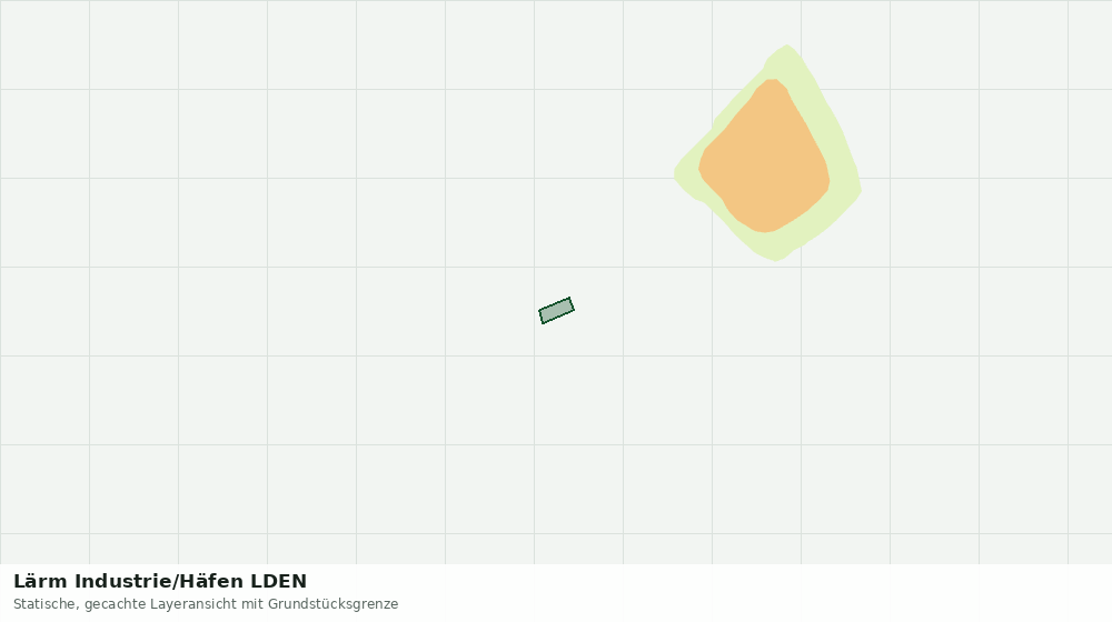 Statische Kartenansicht: Lärm Industrie/Häfen LDEN