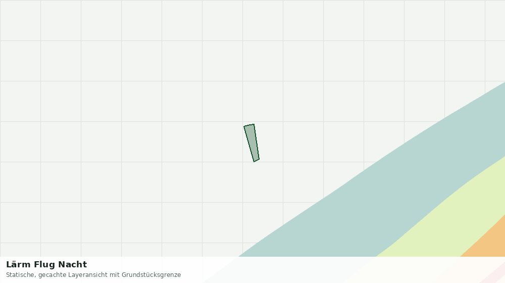 Statische Kartenansicht: Lärm Flug Nacht