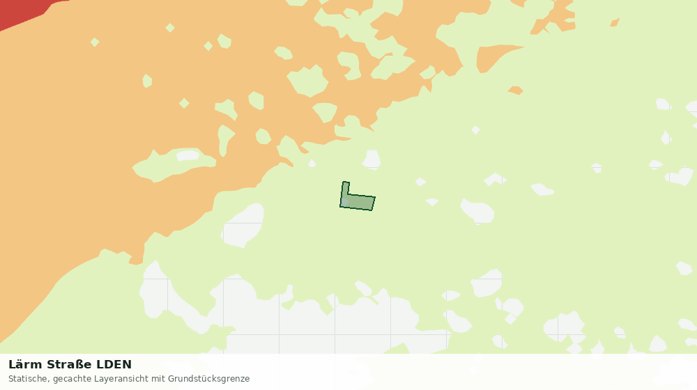 Statische Kartenansicht: Lärm Straße LDEN