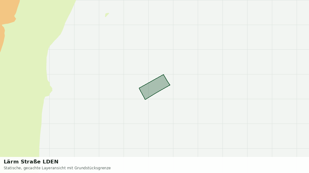 Statische Kartenansicht: Lärm Straße LDEN