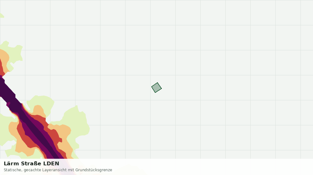 Statische Kartenansicht: Lärm Straße LDEN