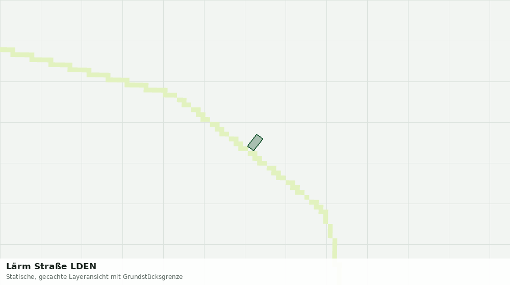 Statische Kartenansicht: Lärm Straße LDEN