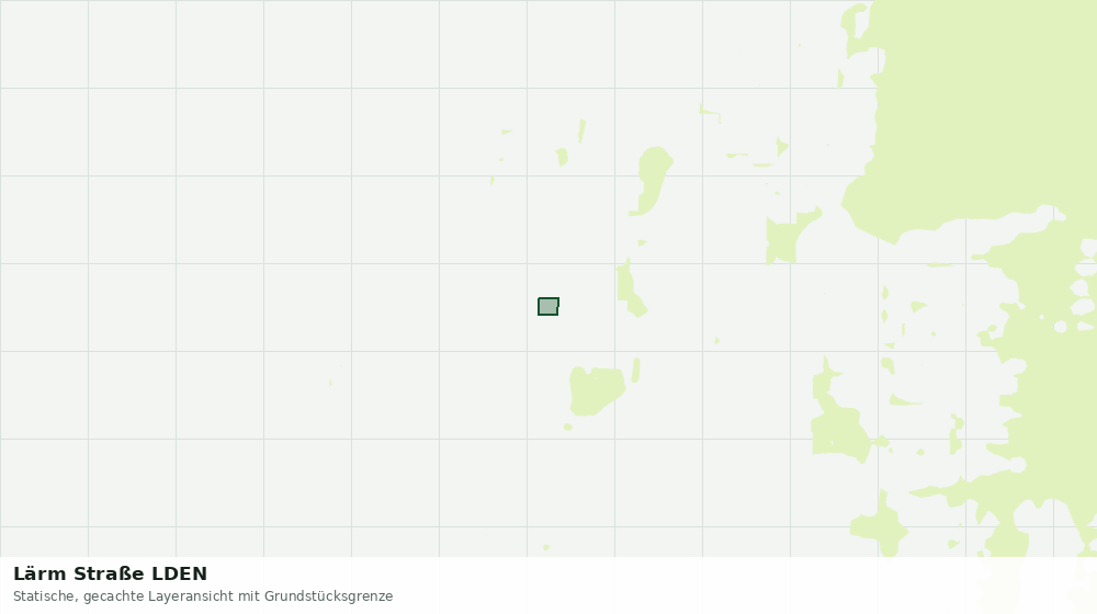 Statische Kartenansicht: Lärm Straße LDEN