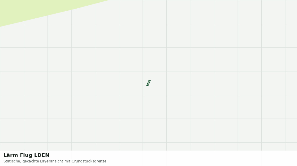 Statische Kartenansicht: Lärm Flug LDEN