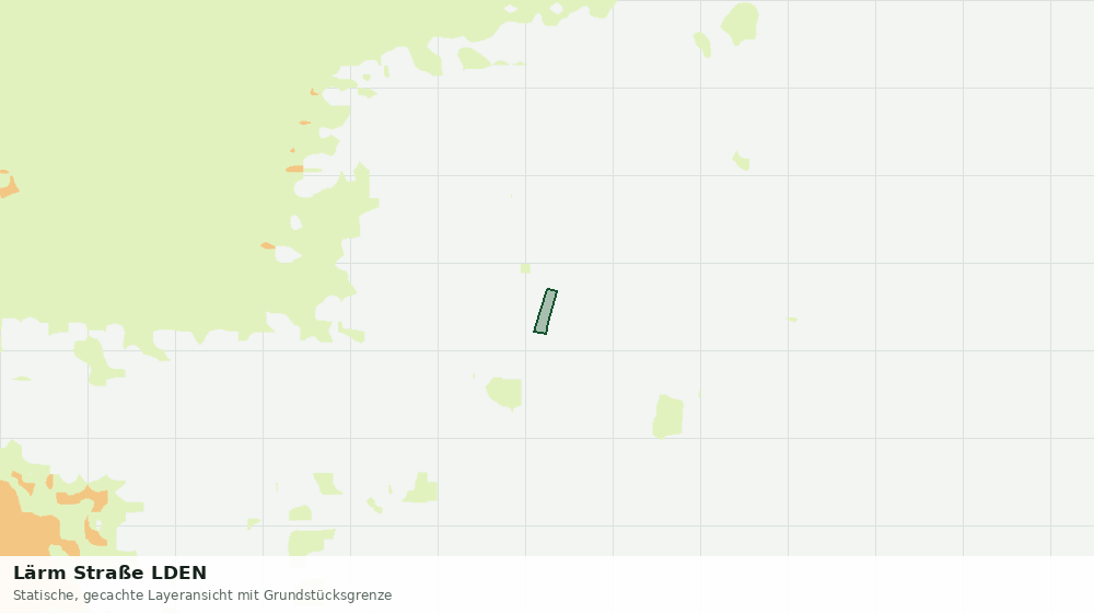 Statische Kartenansicht: Lärm Straße LDEN