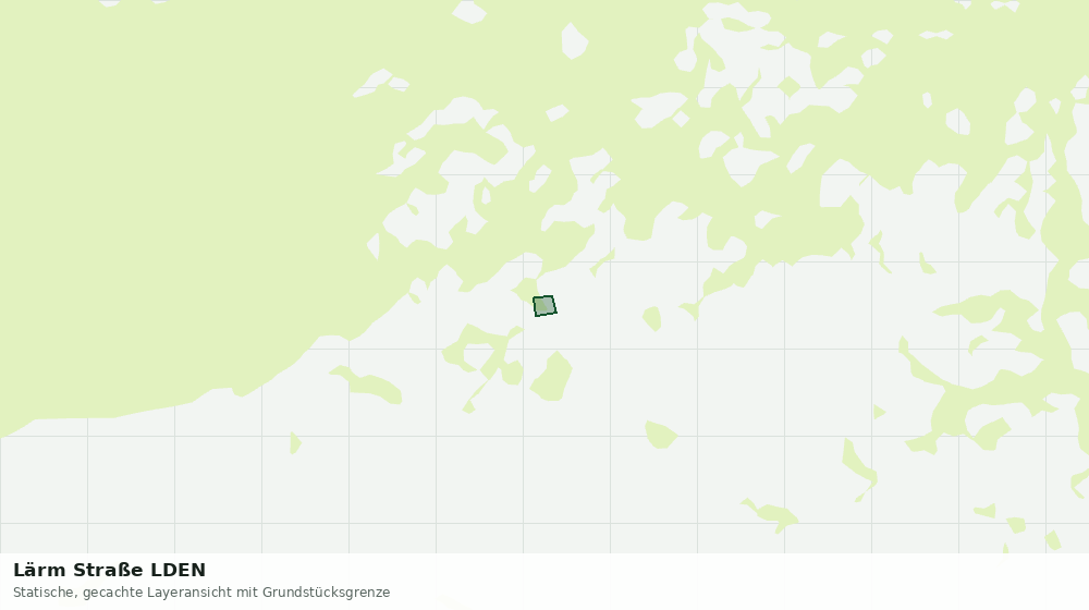 Statische Kartenansicht: Lärm Straße LDEN