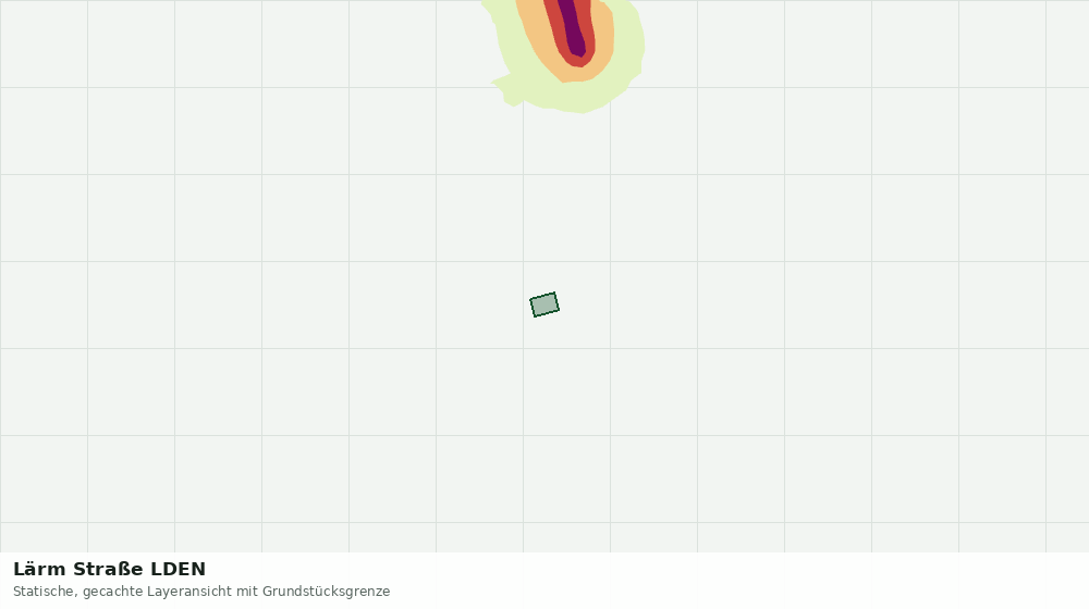 Statische Kartenansicht: Lärm Straße LDEN
