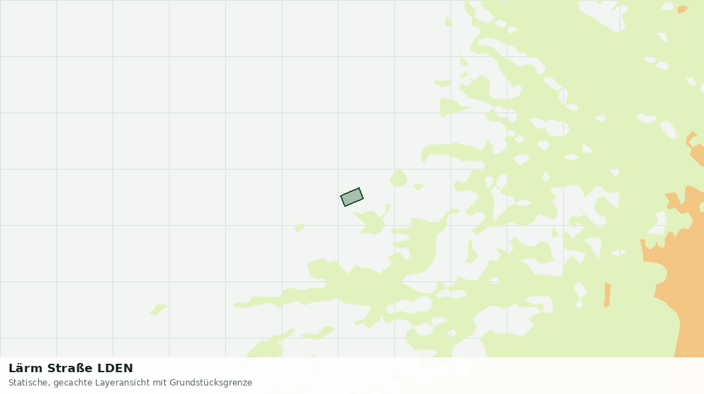 Statische Kartenansicht: Lärm Straße LDEN